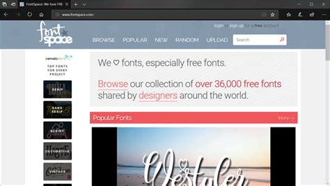 safe sites to download fonts.